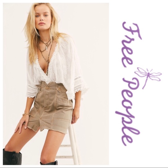 Free People Dresses & Skirts - NWT Free People Alpha Utility Mini Skirt
